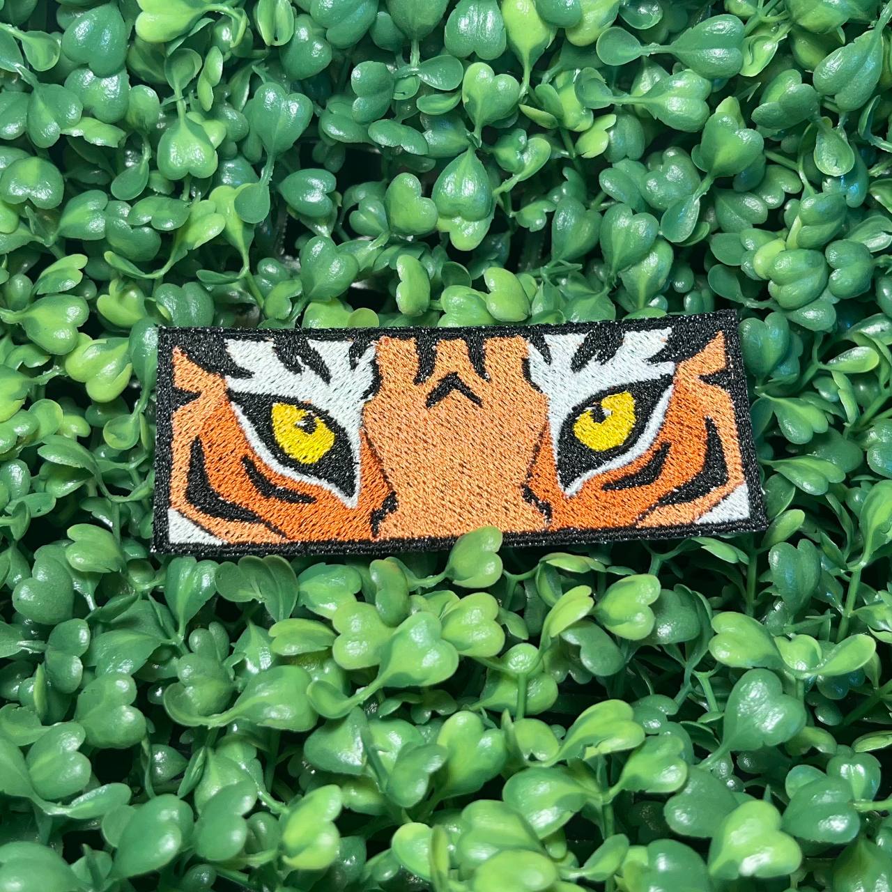 Tiger Eyes - Iron on Patch