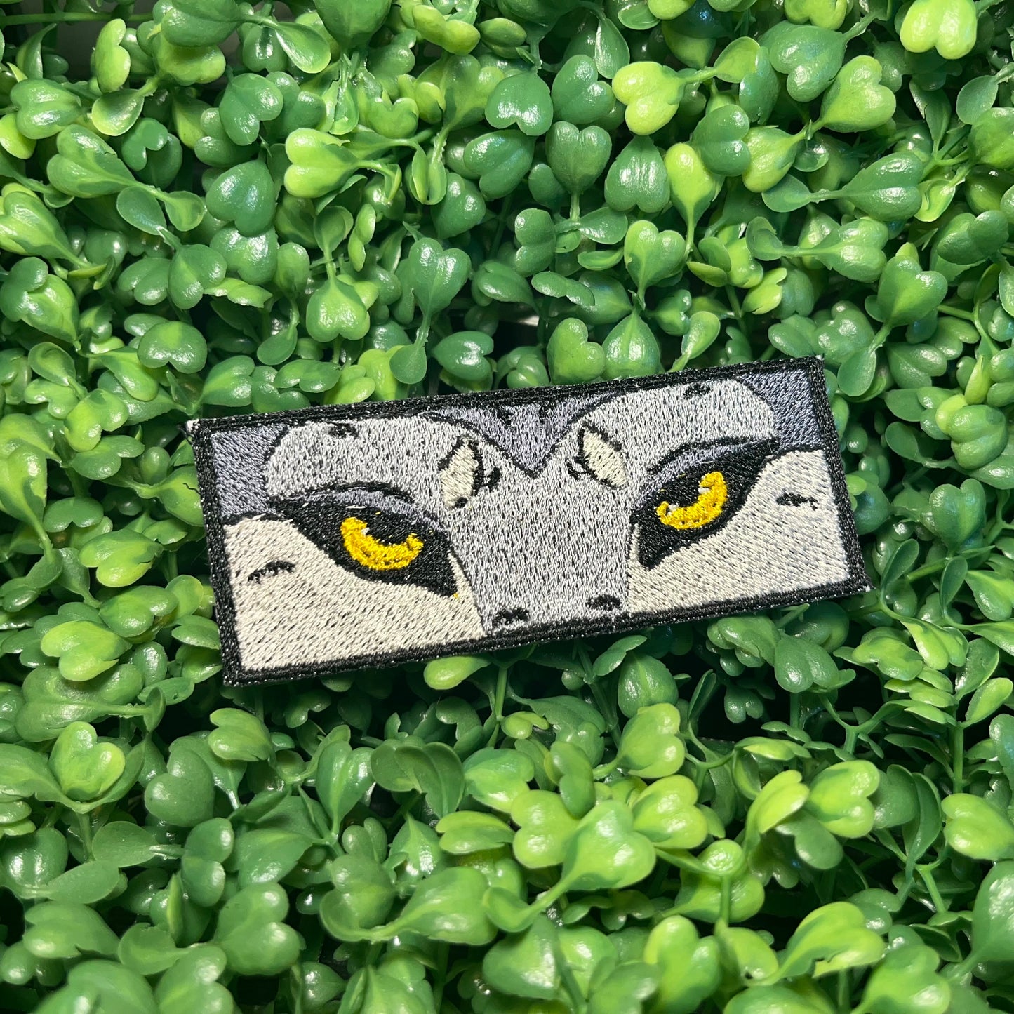 Wolf Eyes Iron on Patch