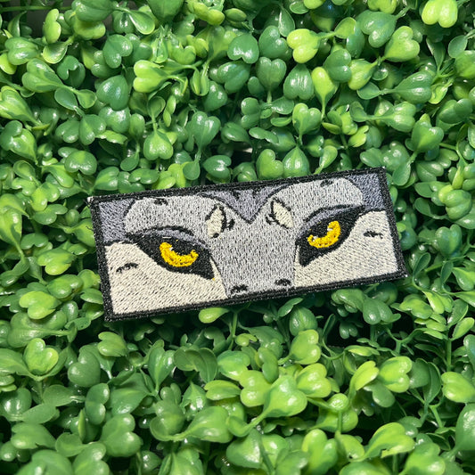 Wolf Eyes Iron on Patch
