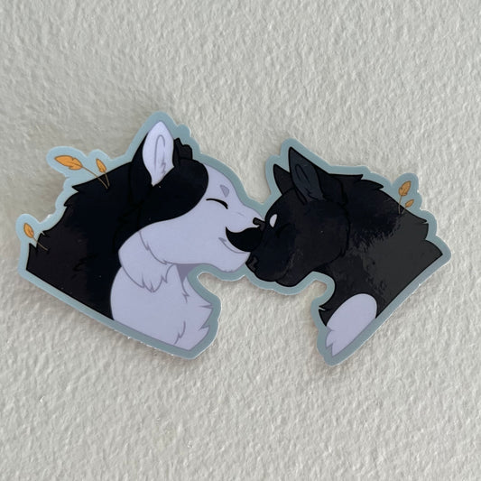 WC - Barley & Ravenpaw Sticker