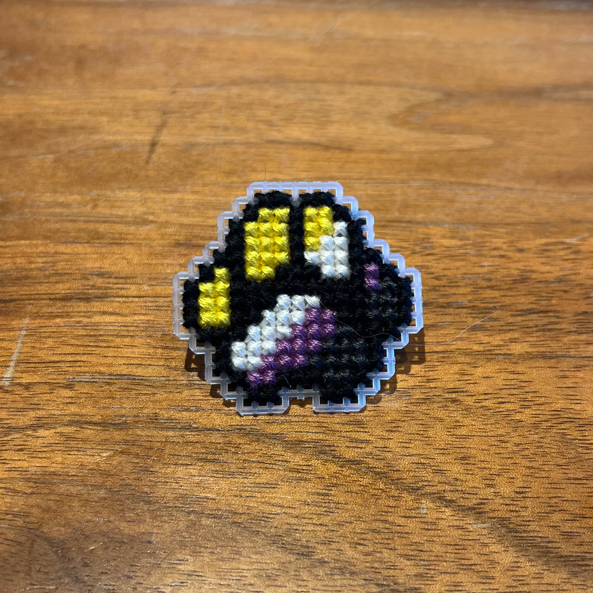 Cross Stitch Pride Paw Pins