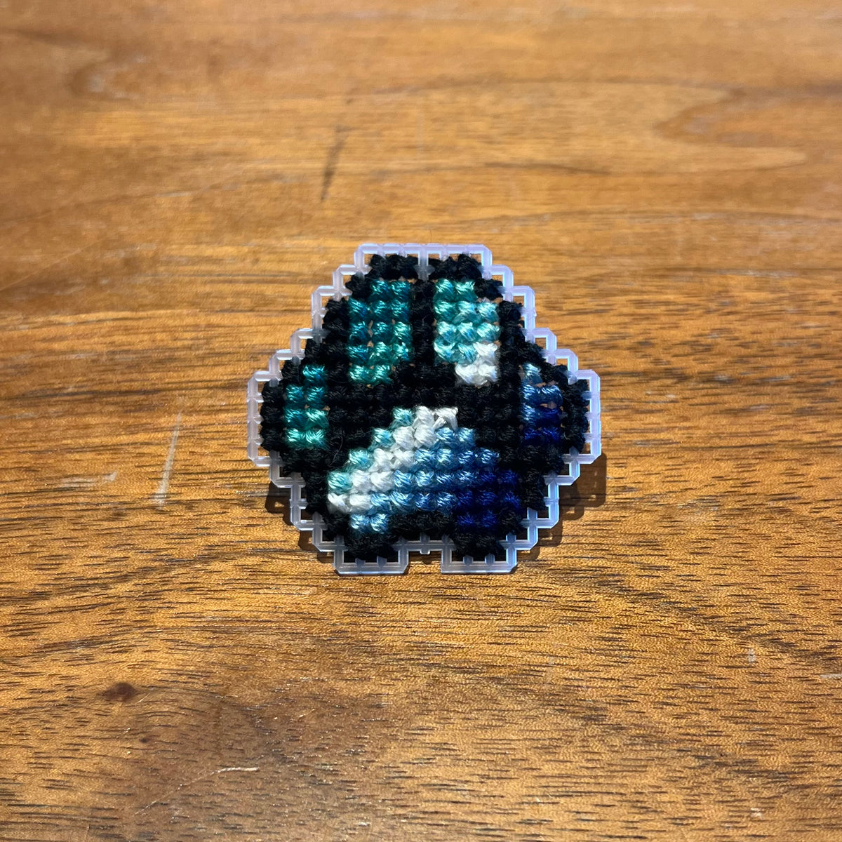 Cross Stitch Pride Paw Pins