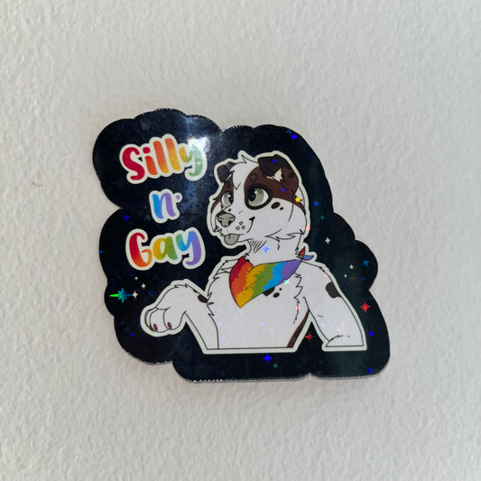 Silly N' Gay Sticker