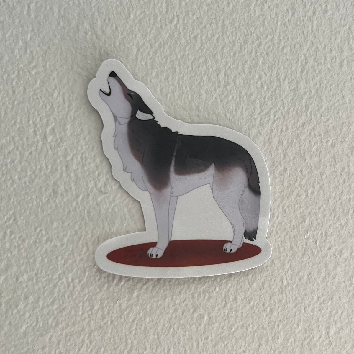 Grey Wolf Sticker